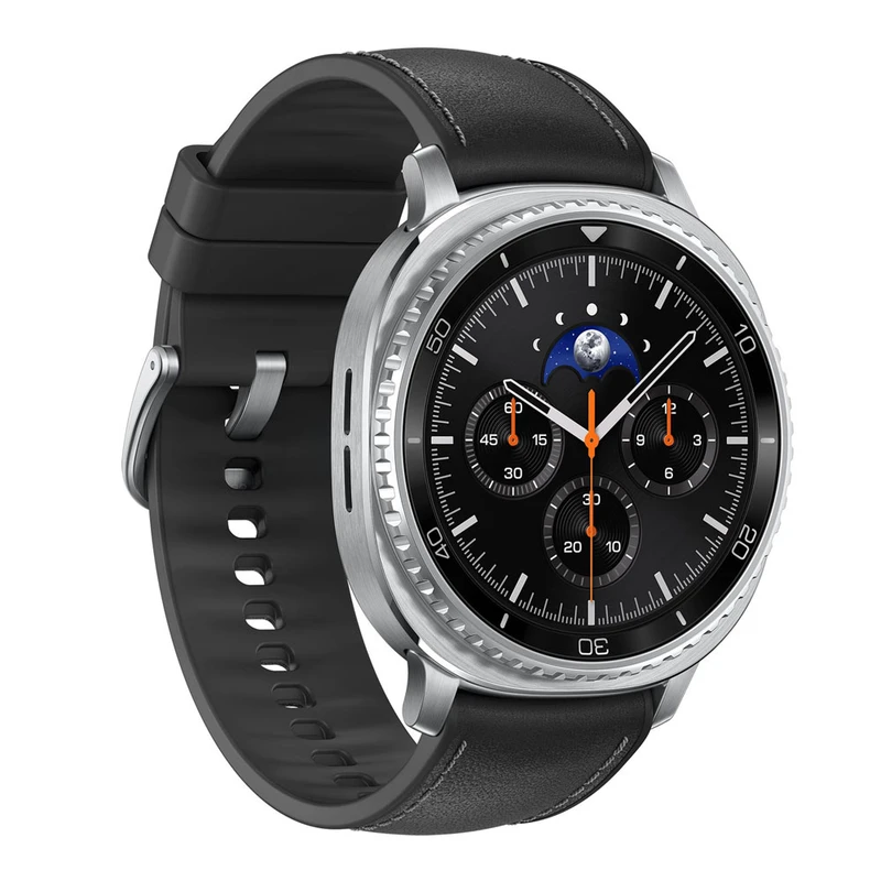 ساعت هوشمند ۴۶ میلی‌متری سامسونگ مدل Galaxy Watch 8 Classic با بند چرمی