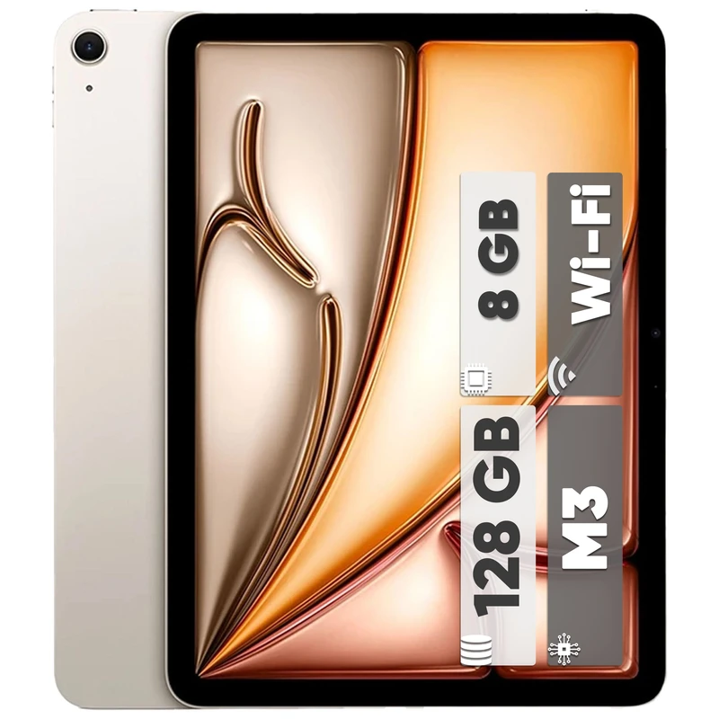 تبلت ۱۳ اینچ اپل مدل iPad Air 13 2025 M3 Wi-Fi ظرفیت ۱۲۸ گیگابایت و رم ۸ گیگابایت