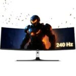 مانیتور اچ کا سی MG49P2U DQHD سایز 49 اینچ