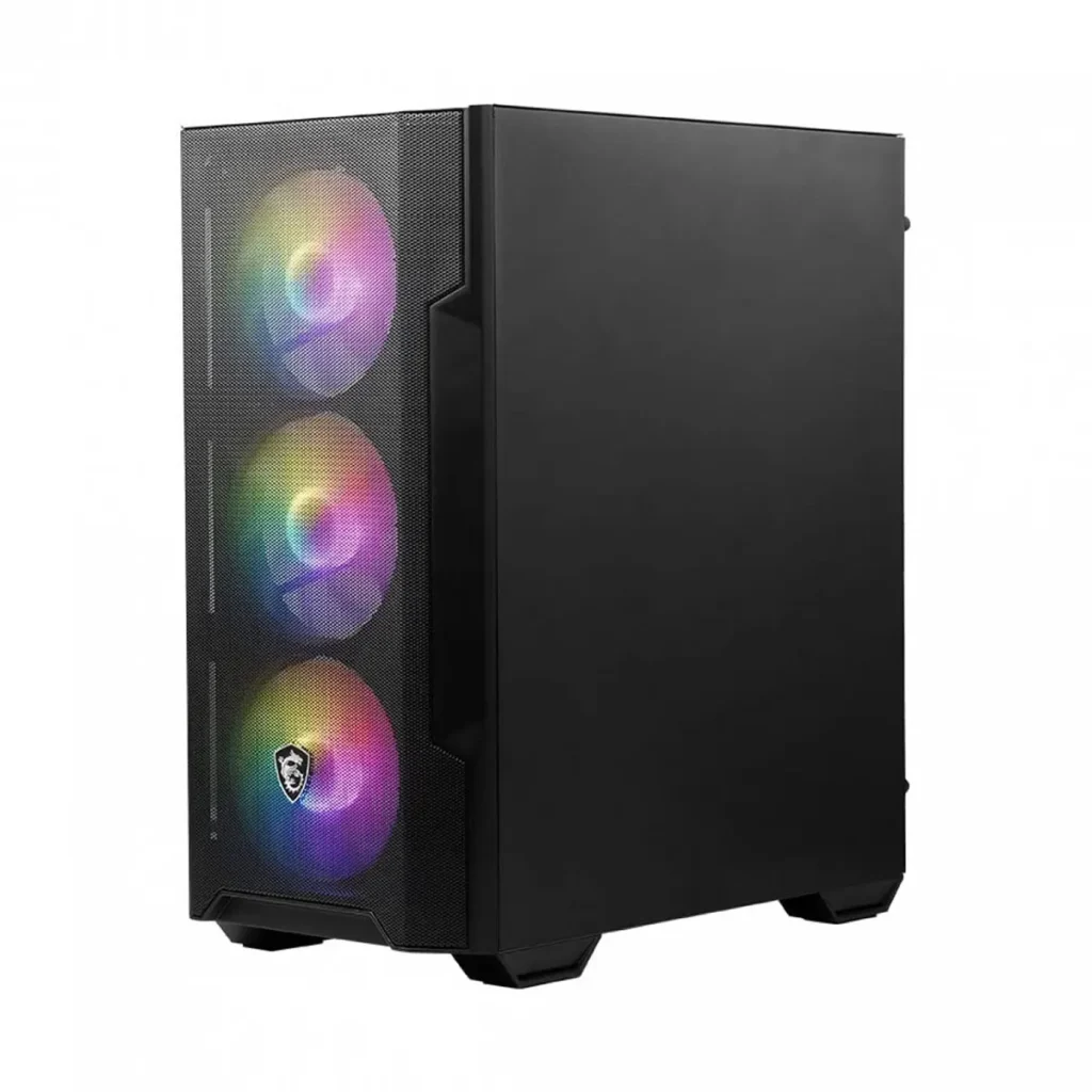 کیس کامپیوتر ام اس ای CASE MSI MAG FORGE M100A COMBO BLACK