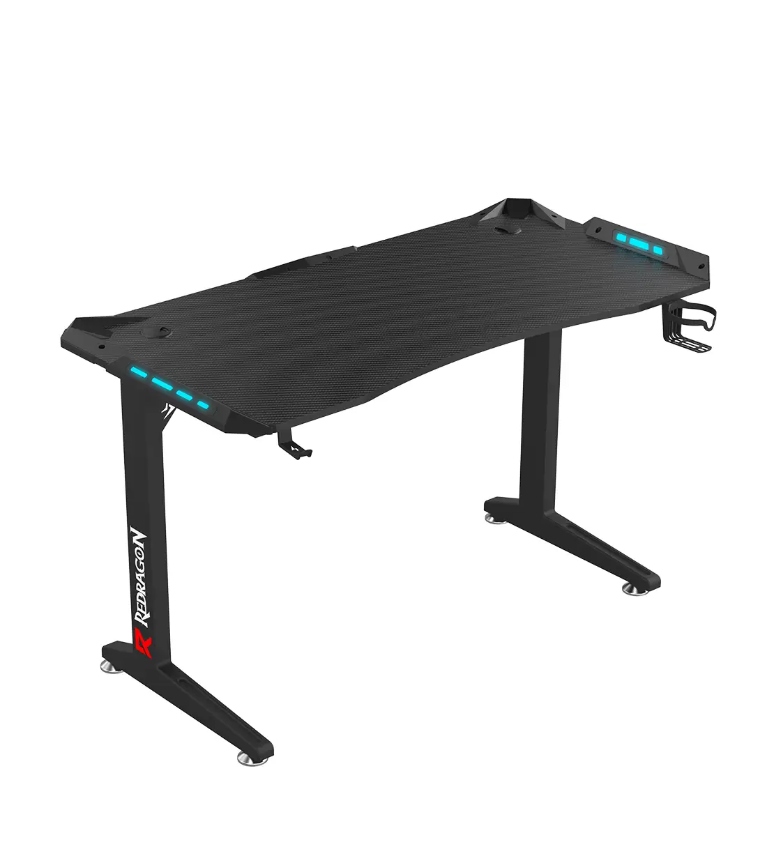 میز گیمینگ ردراگون GD-3101BK 140cm LED میز گیمینگ ردراگون GD-3101BK 140cm LED
