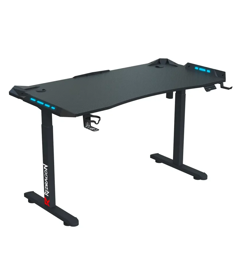 میز گیمینگ موتور دار ردراگون GD-3300-L 160cm LED