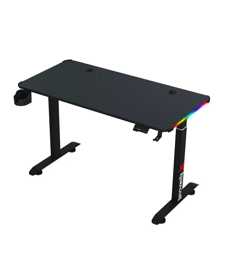 میز گیمینگ موتور دار ردراگون GD-3330-S 120cm RGB