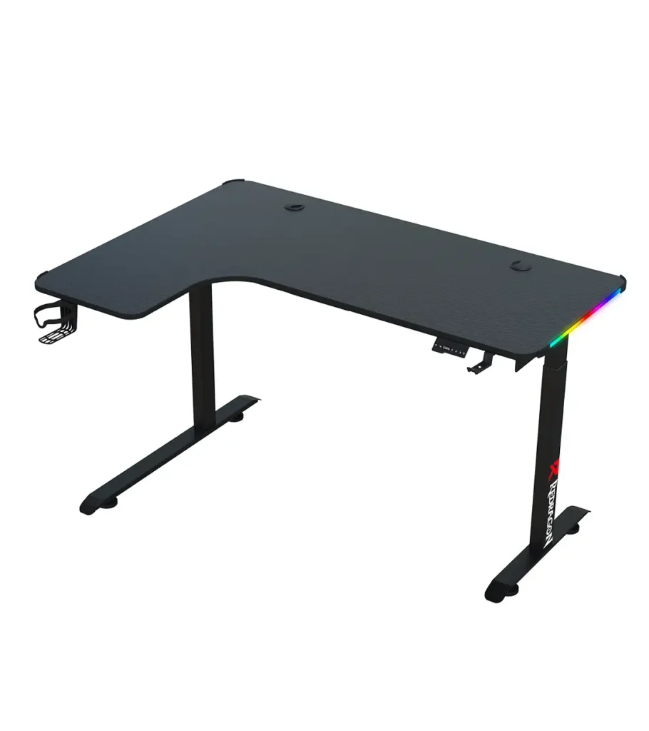 میز گیمینگ موتور دار ردراگون GD-3400-M 140cm RGB