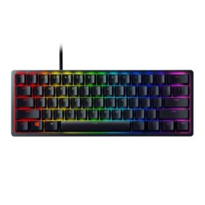 قیمت و خرید کیبورد گیمینگ باسیم ریزر مدل Huntsman Mini Clicky Purple Switch | یاس ارتباط