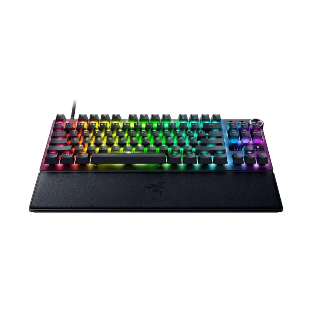 کیبرد باسیم ریزر HUNTSMAN V3 PRO TENKEYLESS ANALOG S WRD