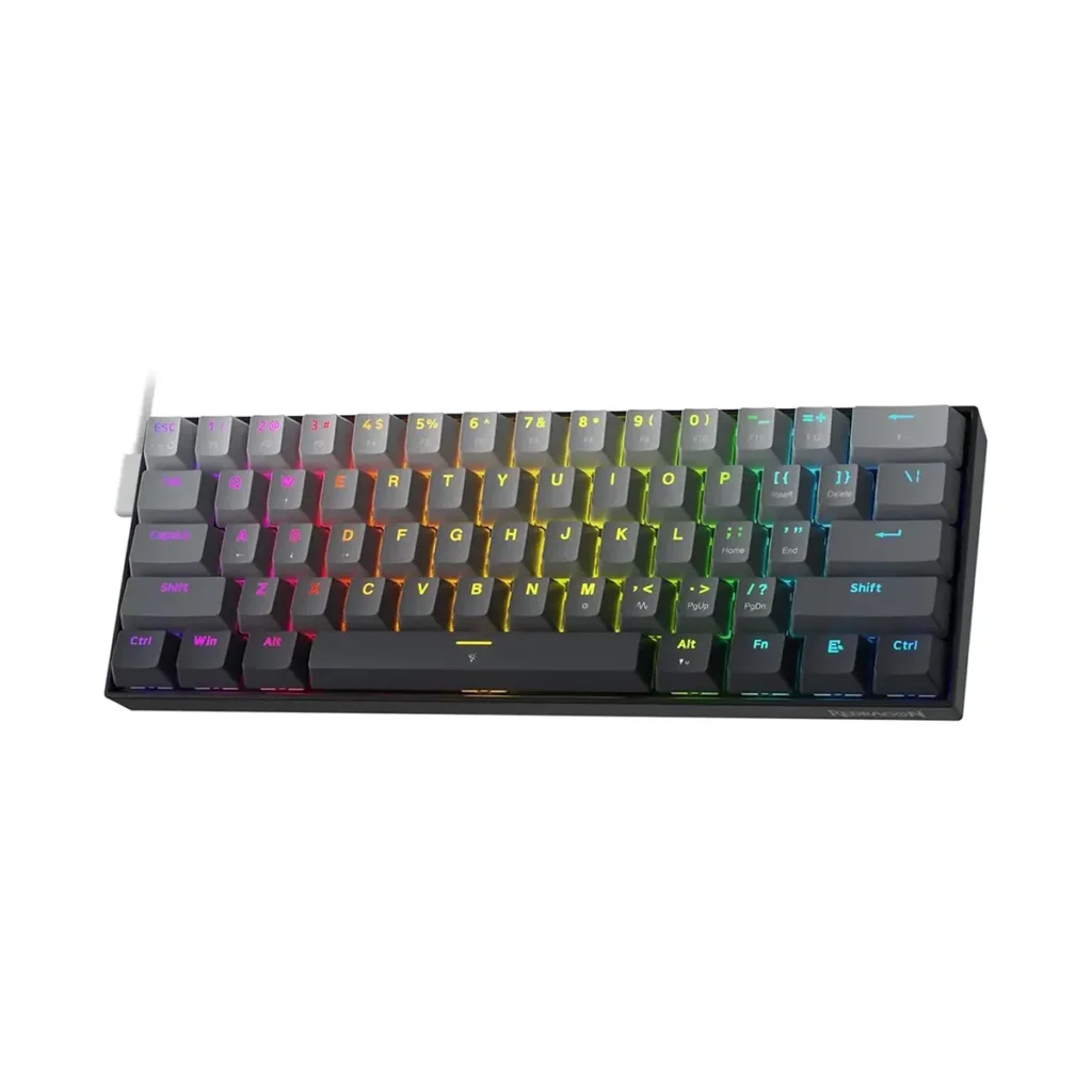 کیبورد گیمینگ ردراگون Redragon FIZZ RT K617GGB-RGBlMS WRD