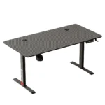 میز گیمینگ برقی Redragon GD-3600-XL با تنظیم ارتفاع | میز 180 سانتی‌متری حرفه‌ای مشکی
