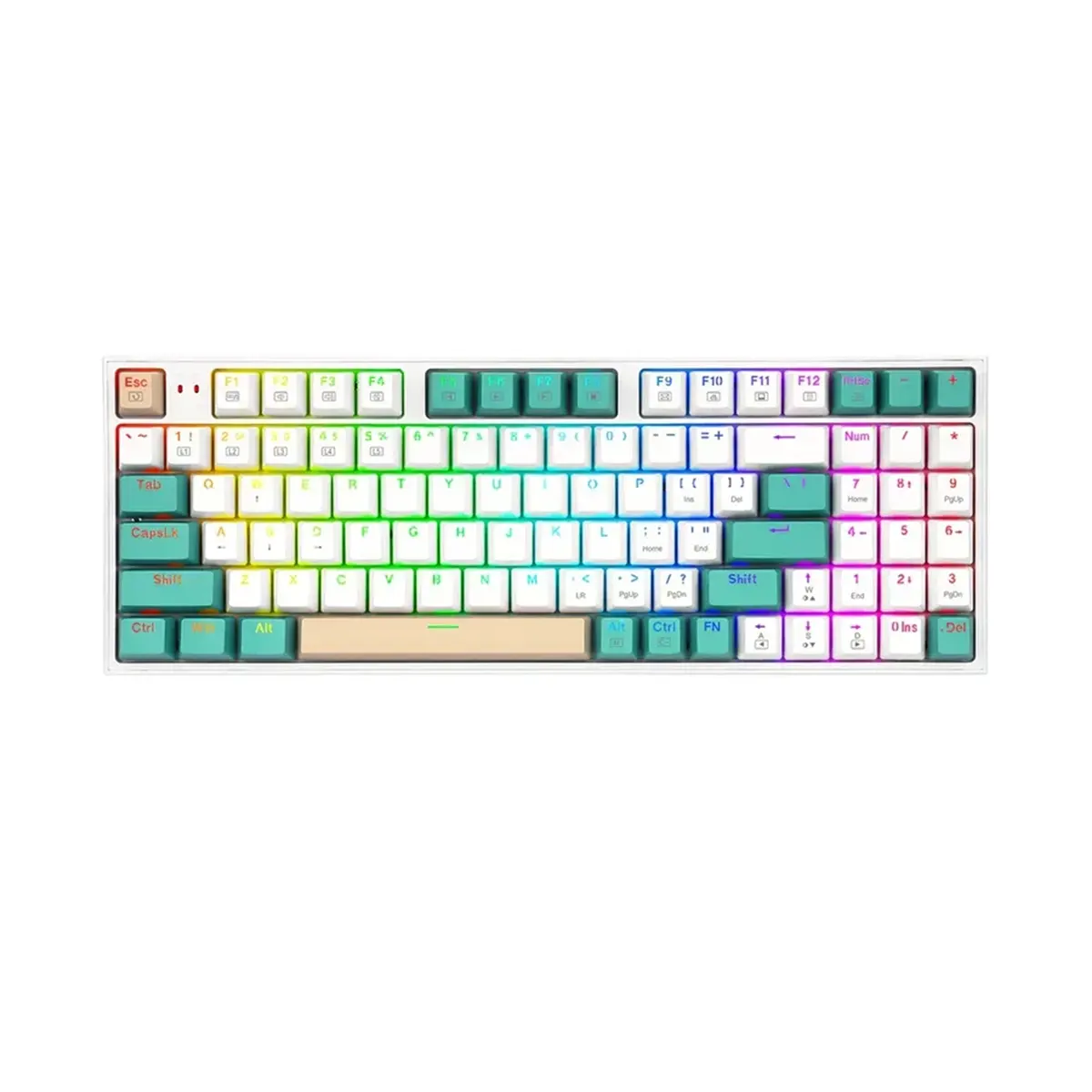 کیبورد گیمینگ Redragon VEIGAR K643WGC-RGB PRO|WLS کیبورد گیمینگ Redragon VEIGAR K643WGC-RGB PRO|WLS