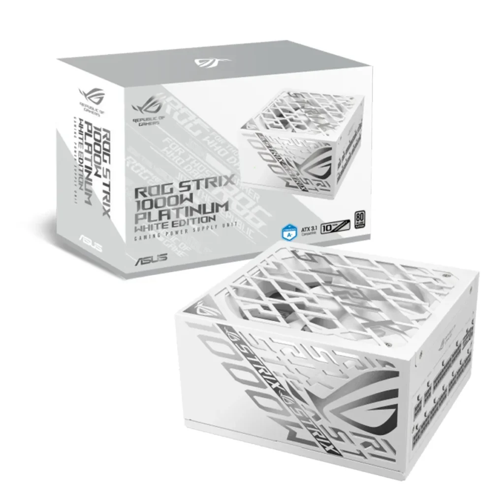 پاور ایسوس ROG Strix 1000W Platinum White Edition