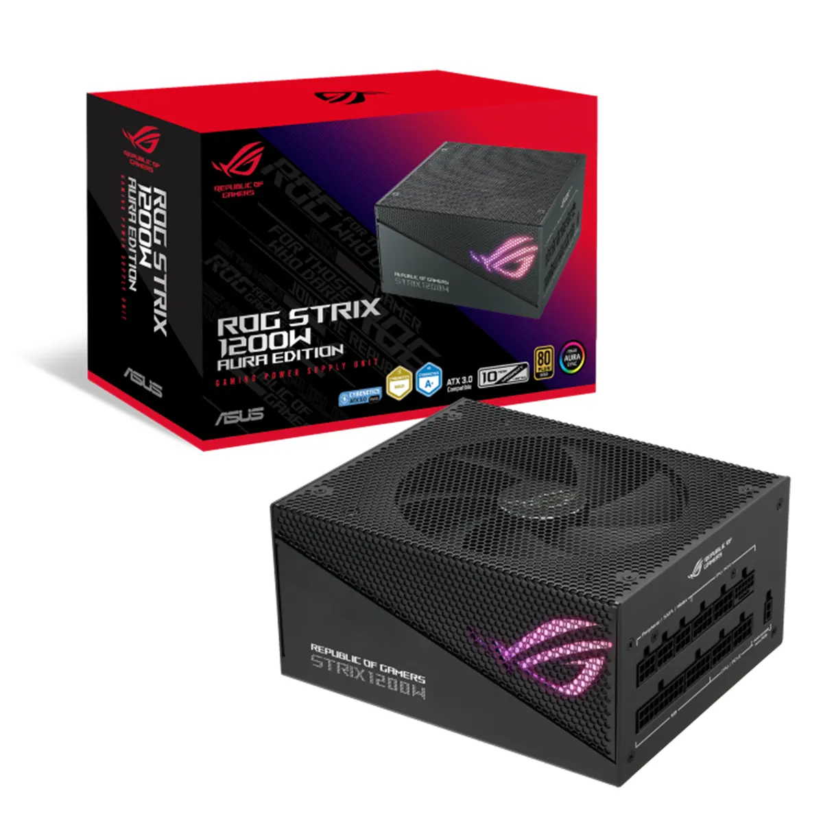 پاور ایسوس ROG STRIX 1200W Gold Aura Edition پاور ایسوس ROG STRIX 1200W Gold Aura Edition