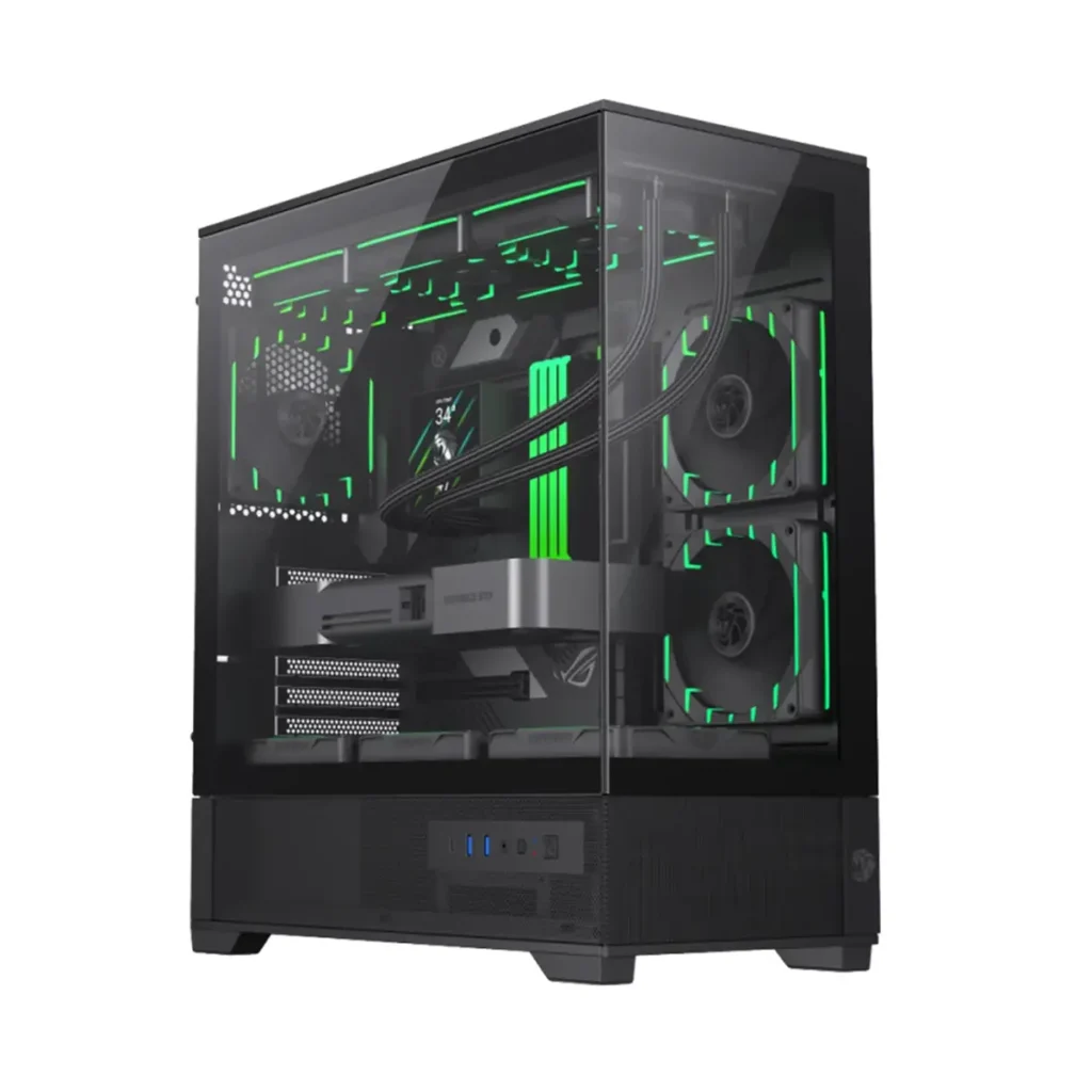 کیس کامپیوتر گیم مکس VISTA 2 AB BLACK