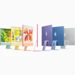 کامپیوتر All in One اپل 24 اینچی مدل iMac MWUC3 2024 M4 16GB 256GB نقره ای - تصویر 3