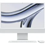 کامپیوتر All in One اپل 24 اینچی مدل iMac MWUC3 2024 M4 16GB 256GB نقره ای